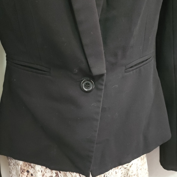 Aus8 Portmans Black Single Button Blazer Jacket - Picture 8 of 16